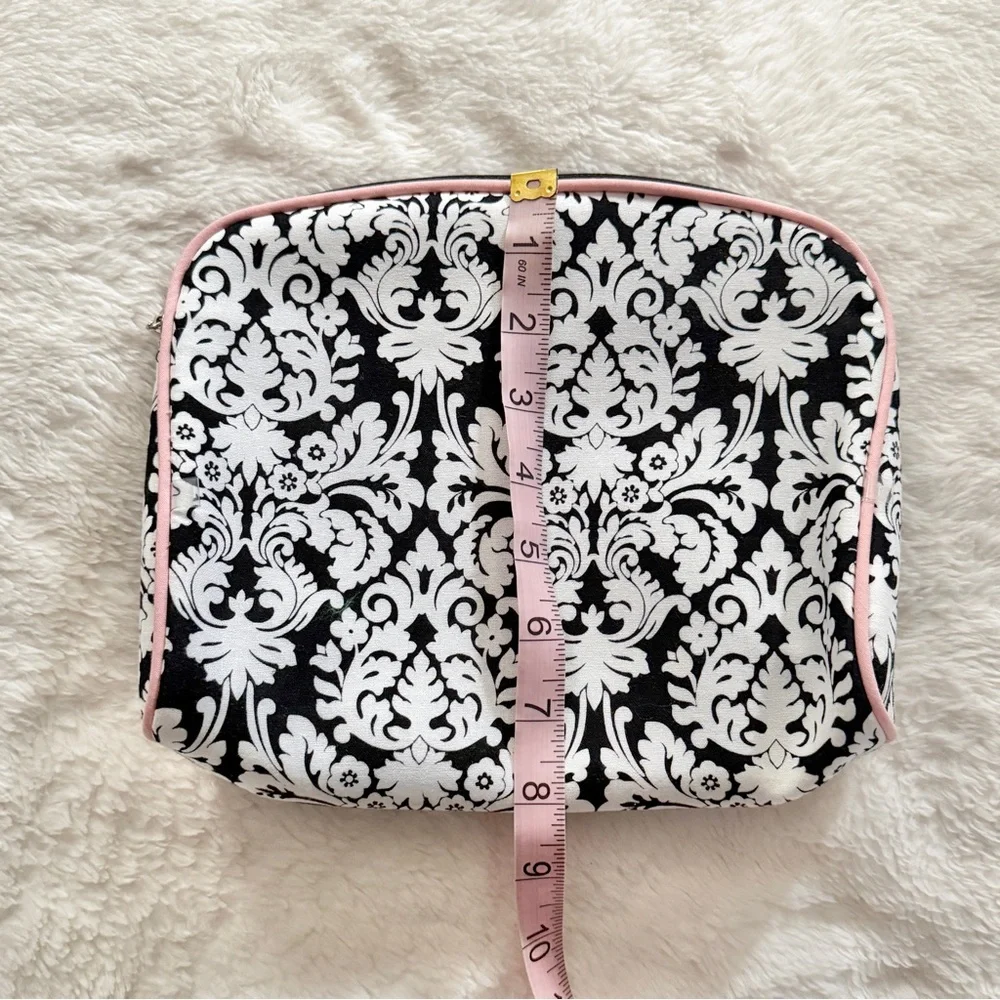 Makeup Toiletry Bags Set of 3 Black White Patterns